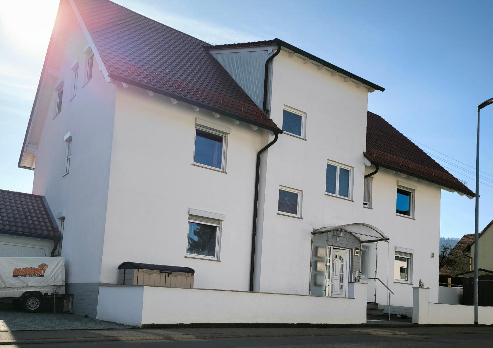 Schlafzimmer 1 Mit Top Aussicht Ueber Weilstetten Balingen Exteriér fotografie